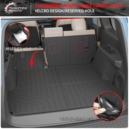 Floor Mats for Toyota Land Cruiser 2024 - 2026