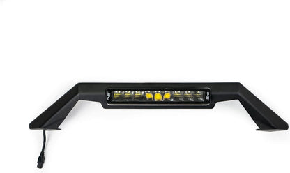 Bull Bar with LED Light Bar Mount fits most DV8 Offroad MTO Series Front Bumpers | Steel Construction | Accommodates 13-inch Elite Series Light Bar | DV8 Offroad