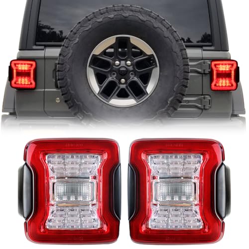 DOT Approved LED Tail Lights for Jeep Wrangler JL 2018+