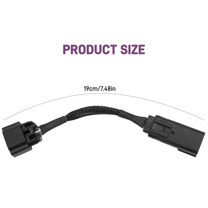 2Pcs HID to LED Headlight Adapter Wire Harness Fit for Ford F150 2009-2014