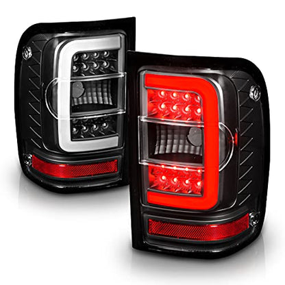 C-Type Led, Halogen, Tube Clear Replacement Car Brake Tail Lights For 2001-2011 Ford Ranger