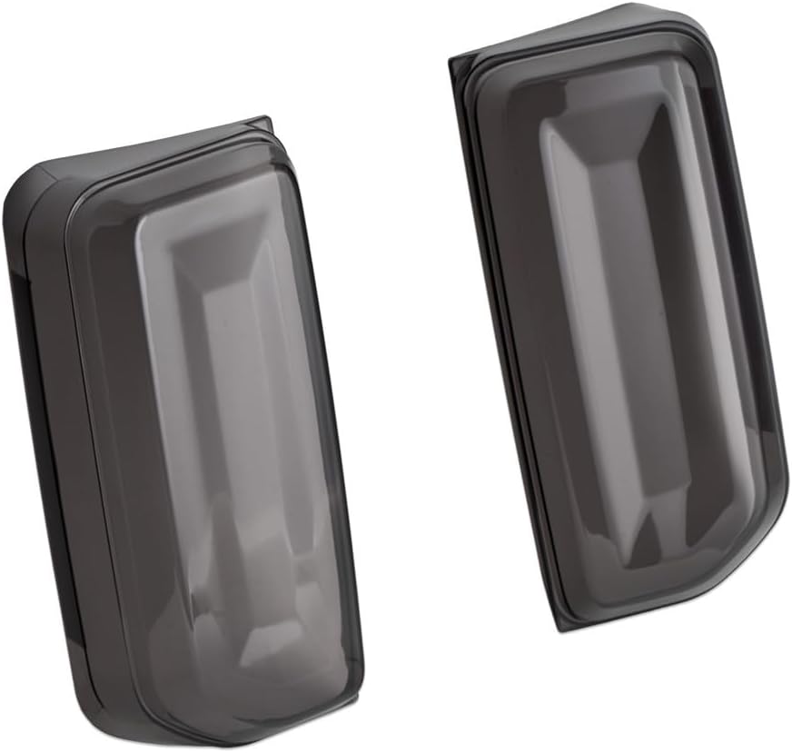 Smoked LED Tail Light Covers for Ford Bronco 2021+ 2/4 Door ( Not fit Base or Sport models)