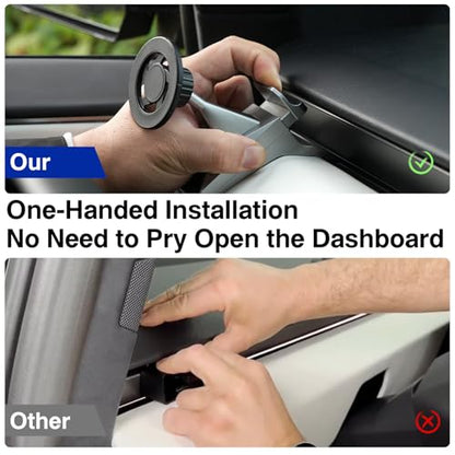 Magnetic Phone Mount for 2024-2026 Tesla Cybertruck