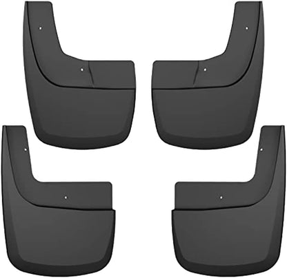 Husky Liners — Front & Rear Mud Guards | Fits 2021-2024 Ford F-150 Raptor Super Crew Cab, Black, 4 pcs. | 58536