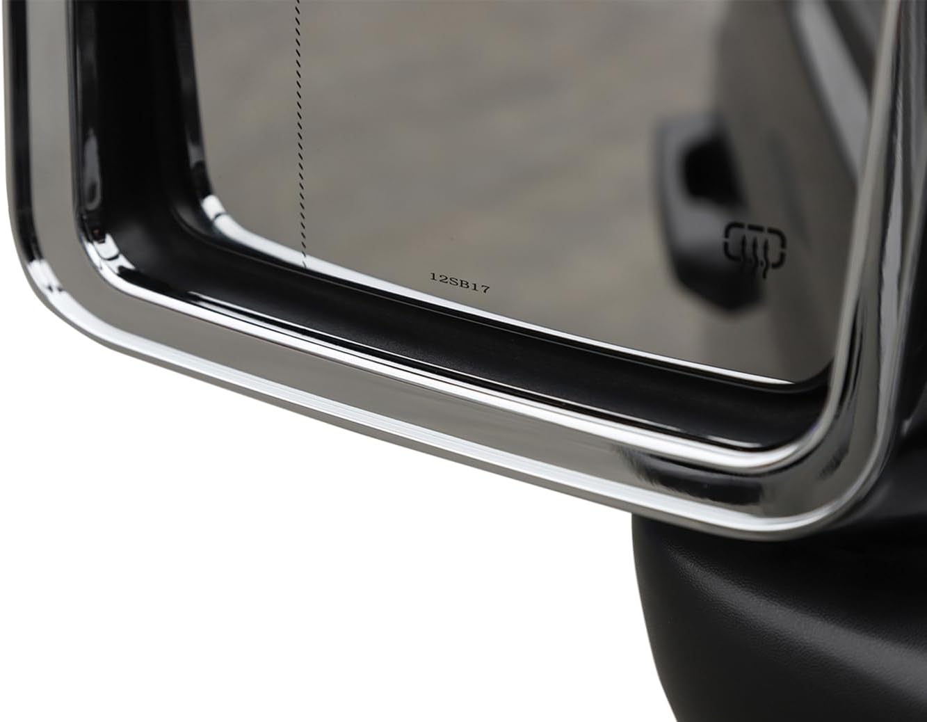 2PCS Rear View Mirror Protector Frame Rain Visor Eyebrow Guard Rearview Side Mirror Cover Trim Compatible with Jeep Wrangler JL Gladiator JT 2018-2025 Car Exterior Accessories (Chrome)