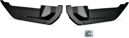 OEM-Plus Front Door Only Pockets for MY2018-2025 Jeep Wrangler JL, JLU, JT Gladiator | Electric Seat Compatible | Made in USA (2 Door)