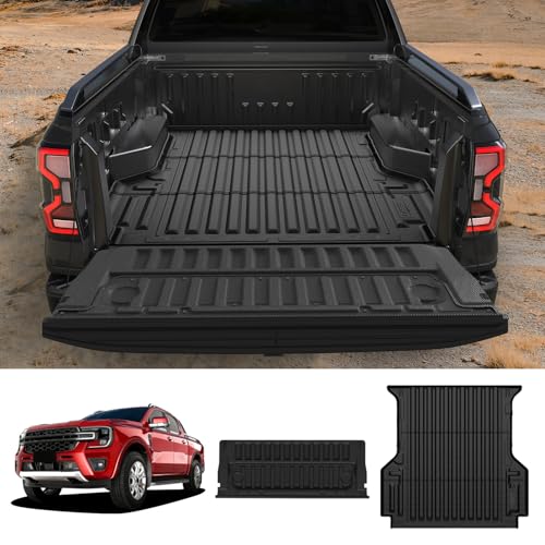 Truck Bed Mat & Tailgate Protector for Ford Ranger 2024 - 2026