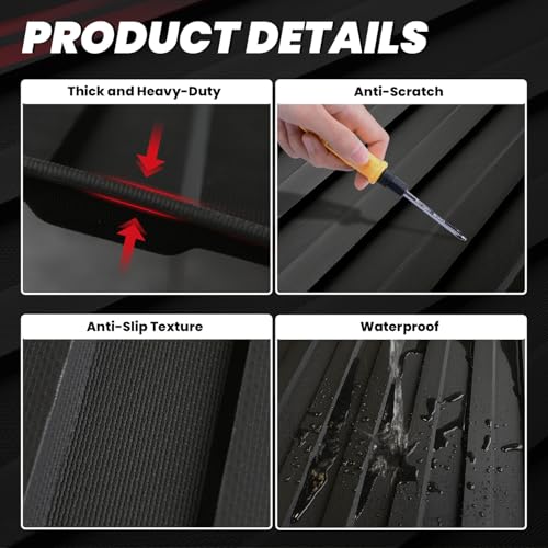 Truck Bed Mat & Tailgate Protector for Ford Ranger 2024 - 2026