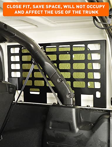 Rear Window Side Storage Racks for 2018-2026 Jeep Wrangler JLU 4 Door