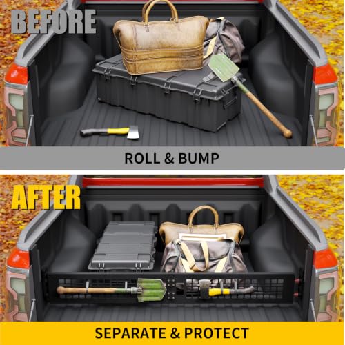 Truck Bed Divider with Molle Panel for Ford Ranger 2024-2026