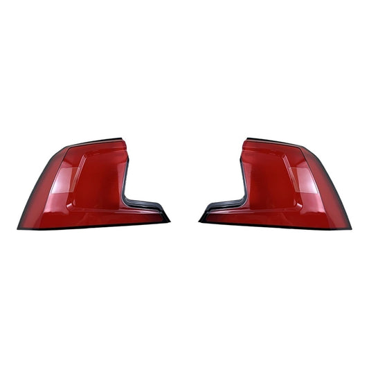 Compatible for Volvo S90 2021 2022 2023 Rear Taillight Cover Transparent Shade Lampshade Taillamp Shell Lens Plexiglass(Right)