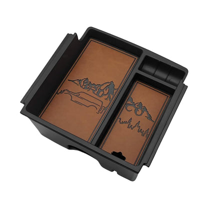 Center Console Organizer Compatible with 2025 2026 Ford Bronco (Not for 2-Door& Manual &Bronco Sport)