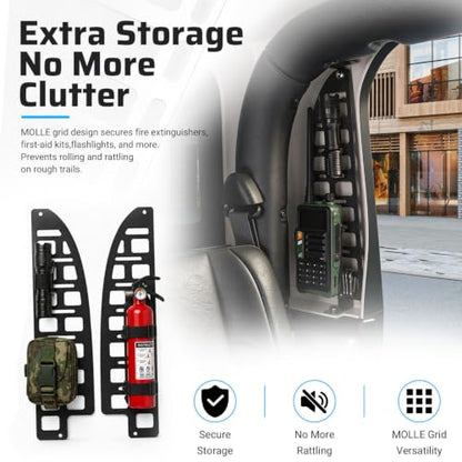 C-pillar MOLLE Panel Compatible with Jeep Gladiator JT 2020-2025