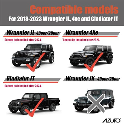 Interior Front Seat LED Light Map Light for Jeep Wrangler JL/Gladiator (JT) 2018-2023