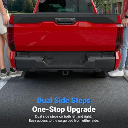 2PCS Tailgate Step Compatible with Toyota Tundra 2022-2026