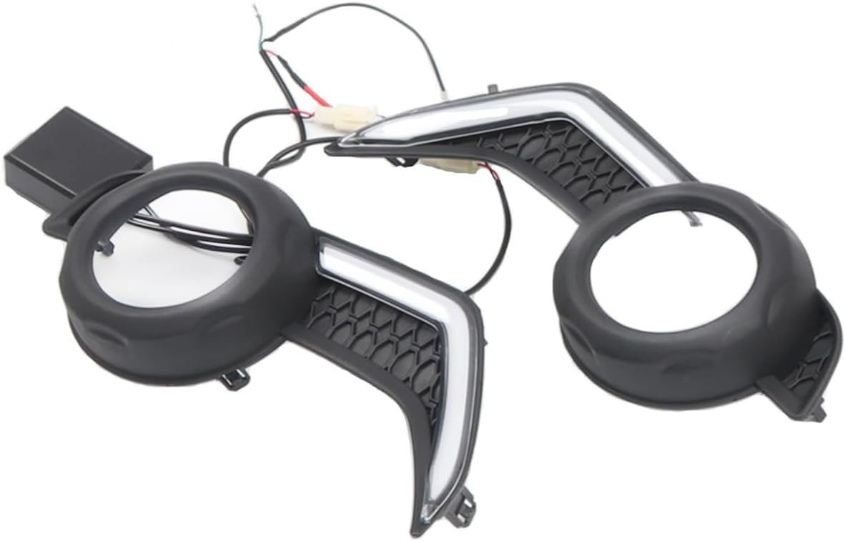HIGH FLYING for Toyota 4Runner 2014-2024 Car Accessories LED Fog Light Day Lights DRL Daytime Running Lights 2PCS of A Kit, NOT Fit Limited (Amber Lighted Only)