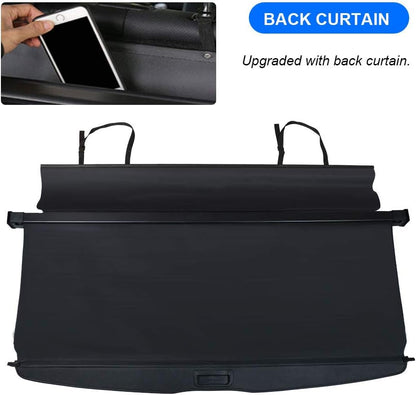 Cargo Cover for Toyota 4Runner Accessories 2010-2022 2023 2024 Rear Trunk Shade Cargo Cover