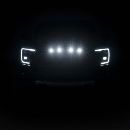4Pcs Amber LED Front Grille Lights Compatible with 2022-2025 Ford Next-Gen Ranger Raptor