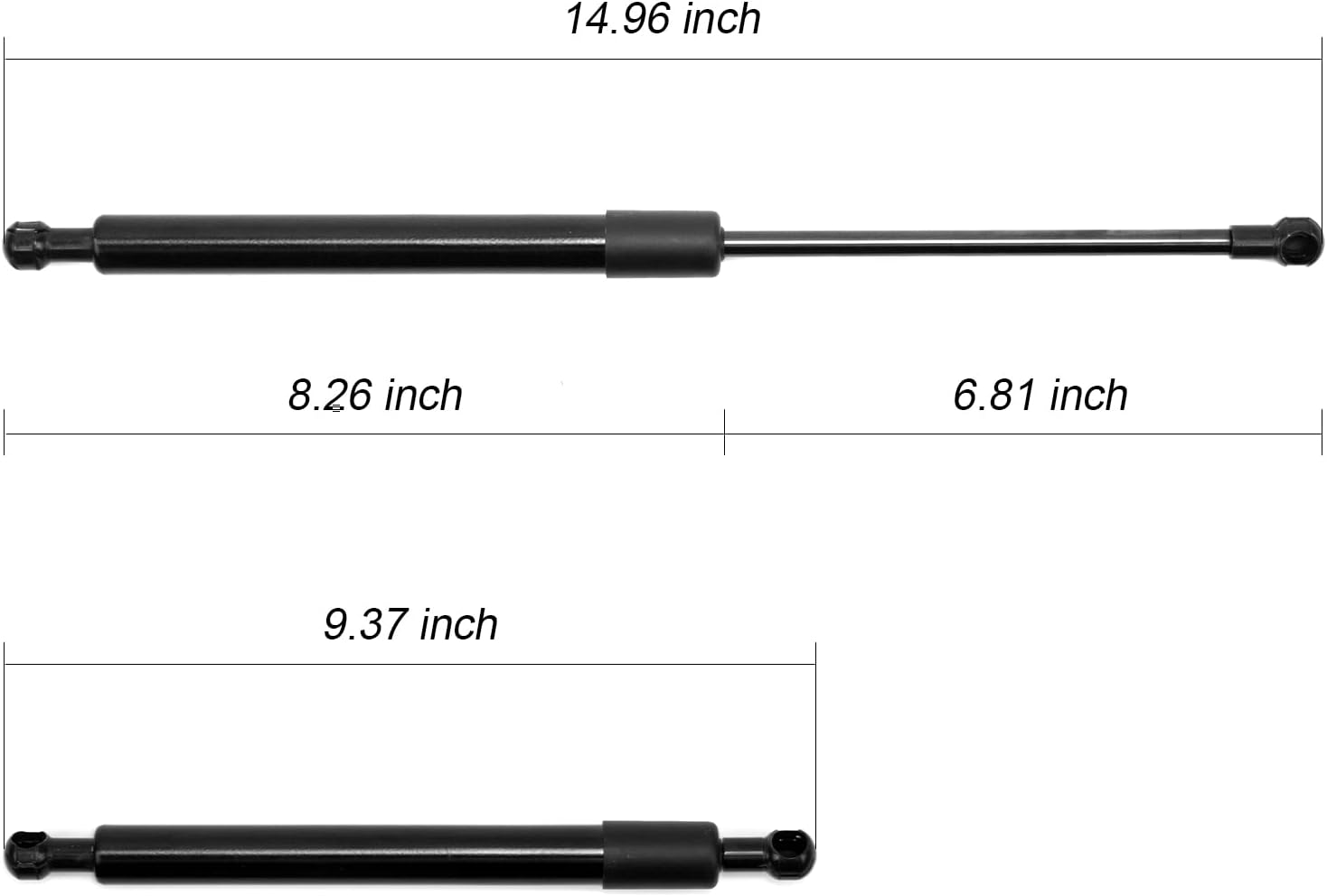 Tailgate Assist Shock for Ford F150 2015-2023, Truck Tailgate Shock Accessories Compatible with 2015 2016 2017 2018 2019 2020 2021 Ford F150 XL XLT Platinum Raptor King Ranch, Ford F150 Accessories