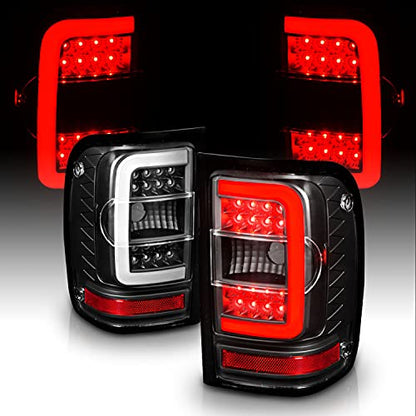 C-Type Led, Halogen, Tube Clear Replacement Car Brake Tail Lights For 2001-2011 Ford Ranger