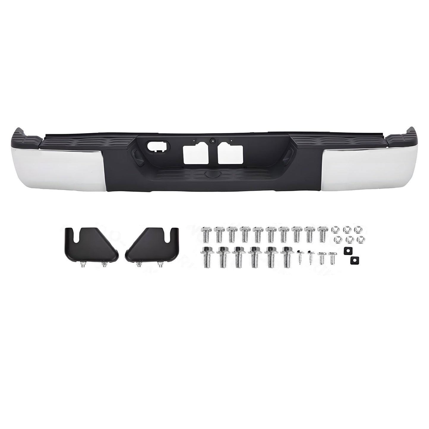 Rear Step Bumper Assembly Compatible with 2014 - 2021 Toyota Tundra