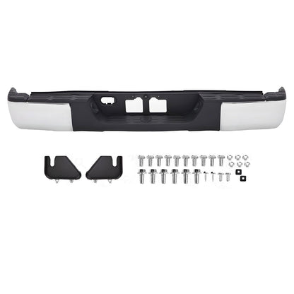Rear Step Bumper Assembly Compatible with 2014 - 2021 Toyota Tundra