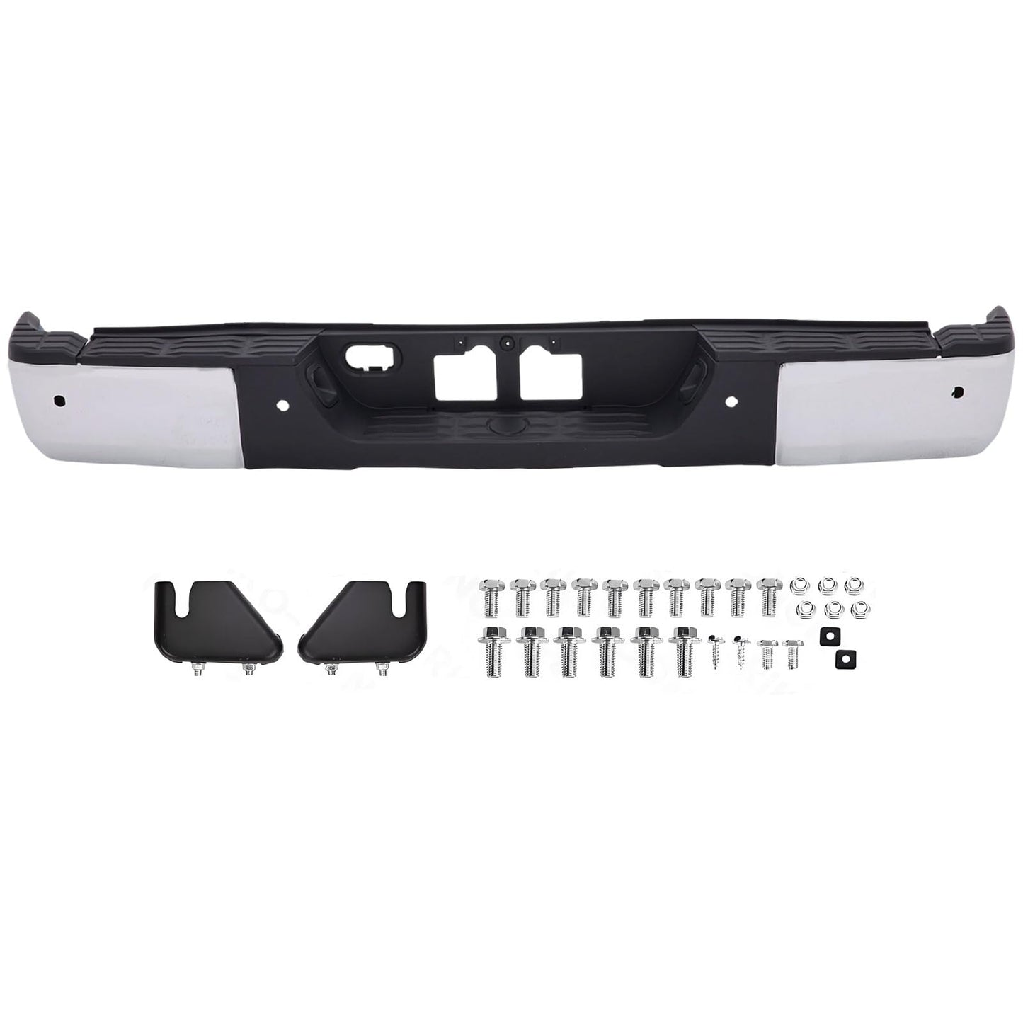Rear Step Bumper Assembly Compatible with 2014 - 2021 Toyota Tundra