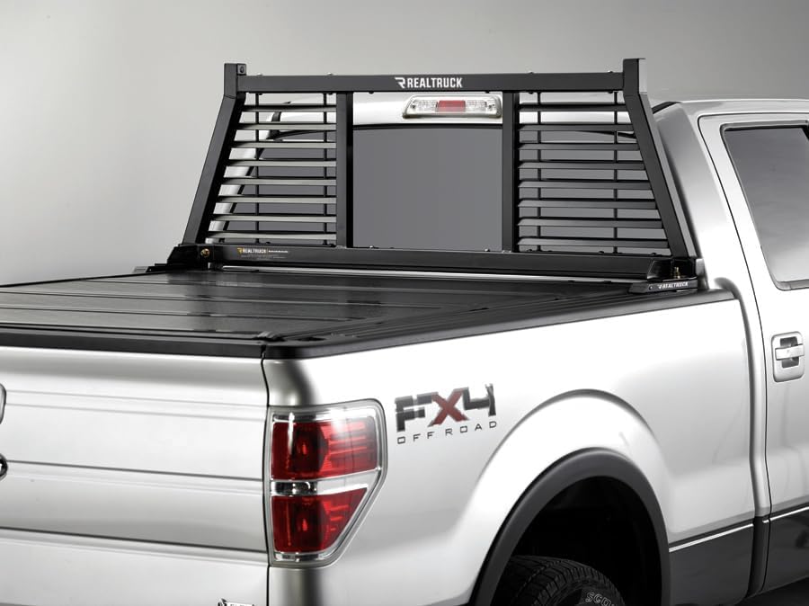 Half Louvered Rack Frame Only For 2001-2025 Chevrolet/GMC Silverado/Sierra 2500/3500HD; 2017-2025 Dodge RAM 1500/2500/3500; 2004-2025 Nissan Titan & Others