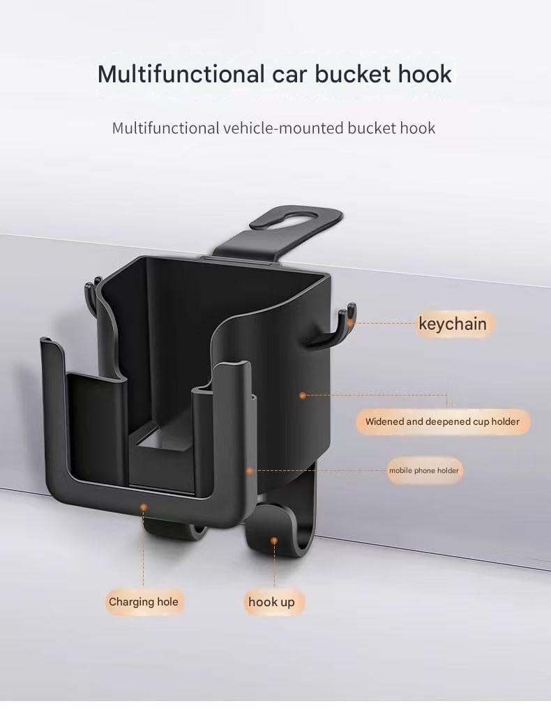Car Backseat Cup Holder for Ford Bronco Sport 2021-2025