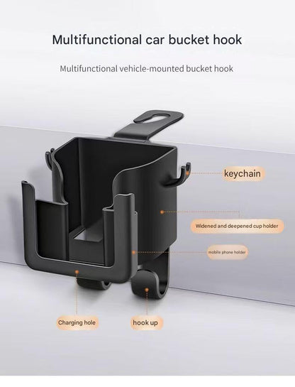 Car Backseat Cup Holder for Ford Bronco Sport 2021-2025