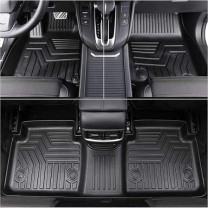 All Weather TPE Floor Liners for 2016-2023 Toyota Tacoma Double Cab