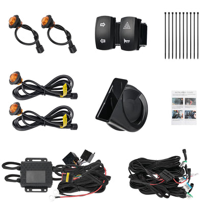 UTV Turn Signal Kit Compatible with Polaris, Can-Am, Kawasaki