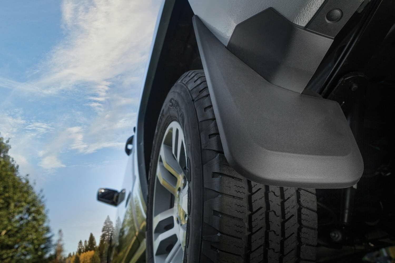 Husky Liners — Front & Rear Mud Guards | Fits 2021-2024 Ford F-150 Raptor Super Crew Cab, Black, 4 pcs. | 58536