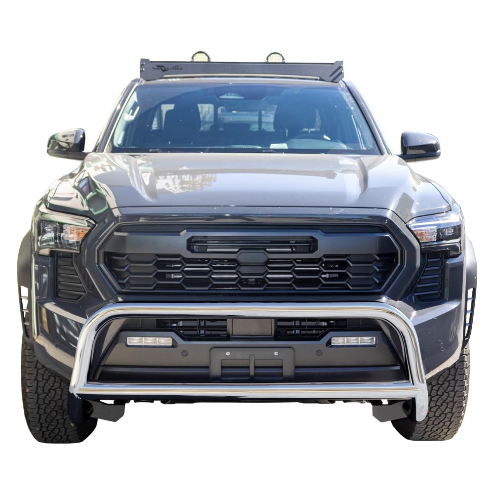 Vanguard Black Powdercoat Bull Bar Compatible with 2024-2025 Toyota Tacoma