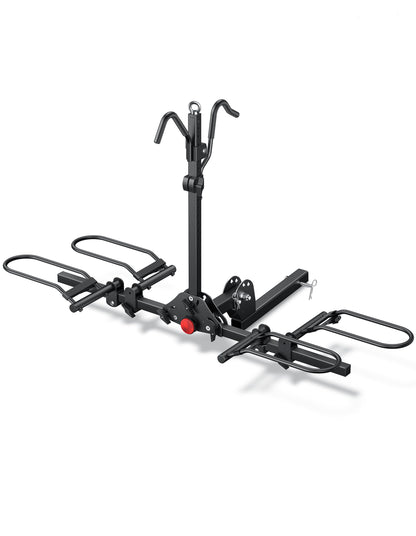 Foldable 4-Bike Rack for Cars, SUVs, RVs with 2" Hitch Receiver