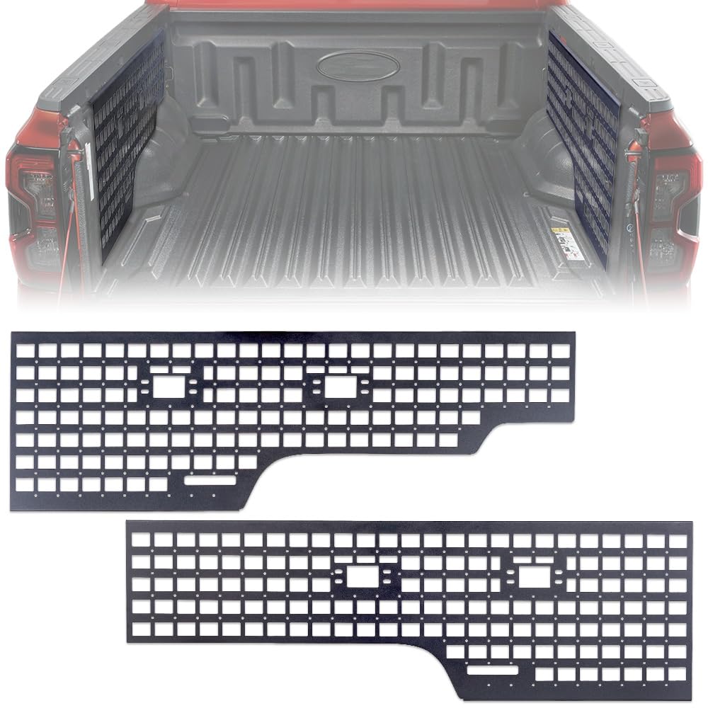 5ft Bed Molle Panels For Ford Ranger 2024-2025 (2 Pcs)