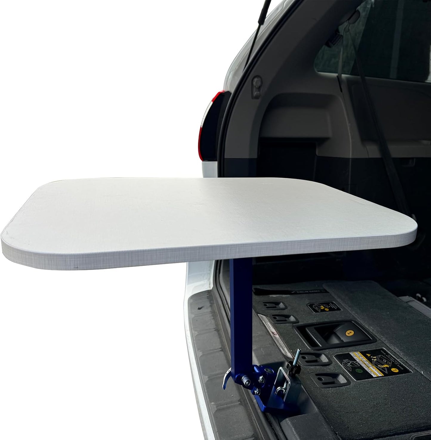 Multi-Functional Folding Car Tailgate Table for SUVs and Vans for Outdoor Activities, Road Trip Travel, and Tailgating