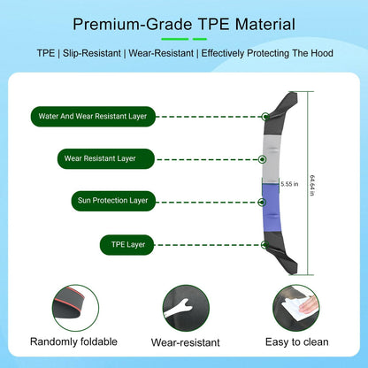 Hood Protector Compatible with 2024-2026 Toyota Tacoma