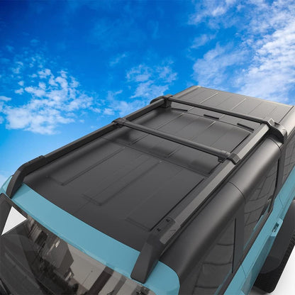 4PCS Roof Rack Rails Cross Bars Kit Fit for Ford Bronco Hard TOP 2Door & 4Door 2021 2022 2023 - OMOTOR