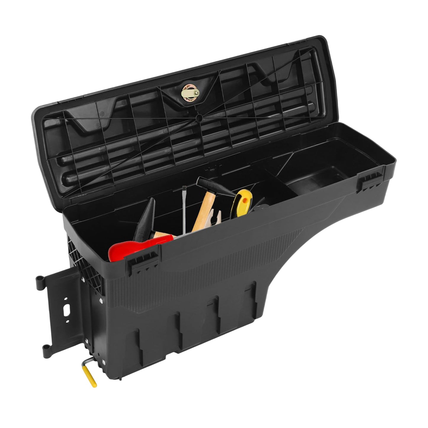 Truck Bed Storage Box For Ford Ranger 2019-2023 , ABS & Iron Tool Organizer