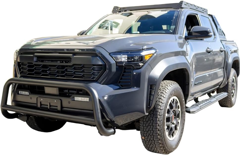 Vanguard Black Powdercoat Bull Bar Compatible with 2024-2025 Toyota Tacoma