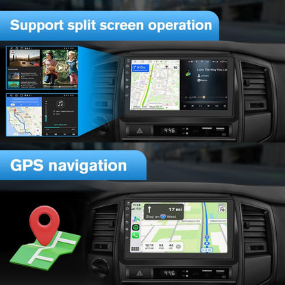 Android 13 Car Stereo for Toyota Tacoma 2005-2015, 9 Touch Screen Radio Head Unit Support JBL System Wireless Carplay Android Auto WiFi Bluetooth Navigation - 2+32GB
