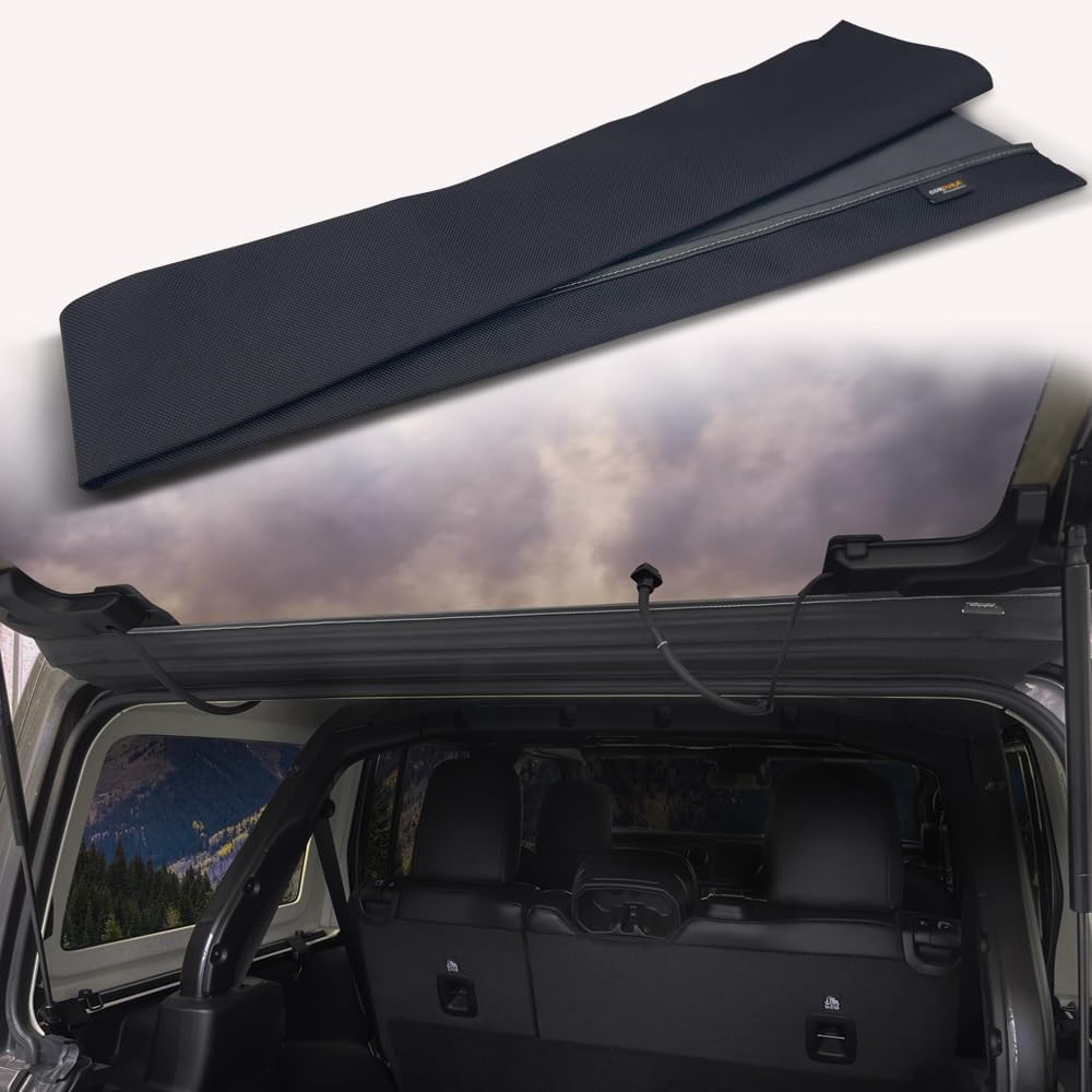 Rear Window Trench Hood For Jeep Wrangler JL 2018-2025