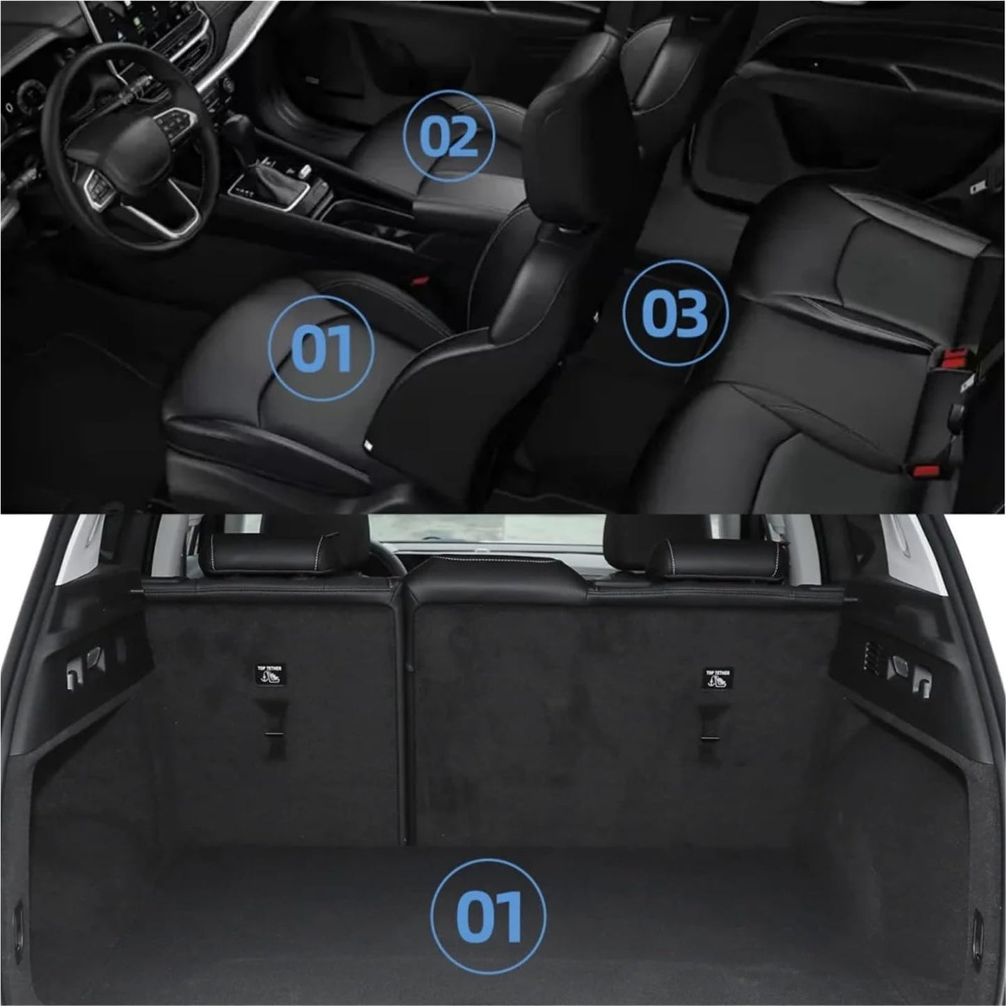 TPE Foot Mat for 2024+ Toyota Land Cruiser Prado 250 J250 RHD  (5seat Fuel Only)