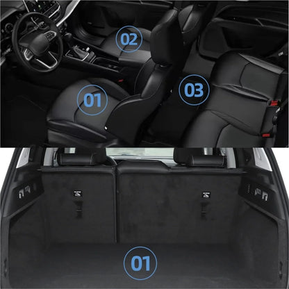 TPE Foot Mat for 2024+ Toyota Land Cruiser Prado 250 J250 RHD  (5seat Fuel Only)