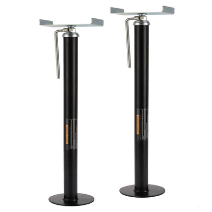 RV Slide Out Support Trailer Stabilizer Jacks, RV Camper Accessories for Travel Trailers - 15" to 26" - 5000 Lbs Each - Pack of 2