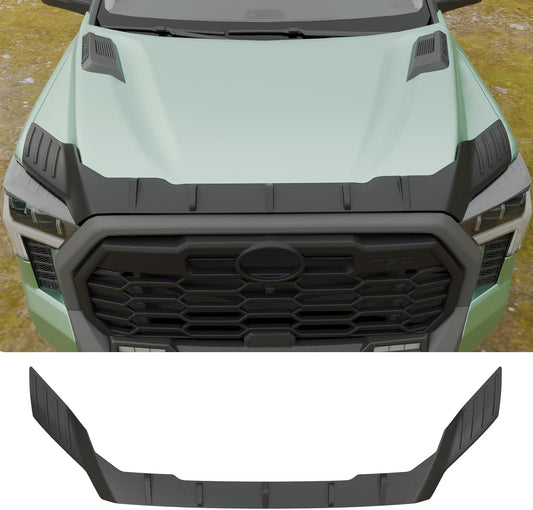 Hood Protector Compatible with 2022-2025 Toyota Tundra 2023-2025 Toyota Sequoia Hood Shield TPE Hood Deflector Hood Guard for 2023 2024 Tundra 2024 Sequoia Accessories