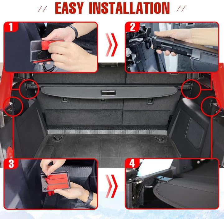 Tasche portaoggetti per porta per Ford Bronco 2021-2024 Tasche portaoggetti per porta per Ford Bronco 2021-2024