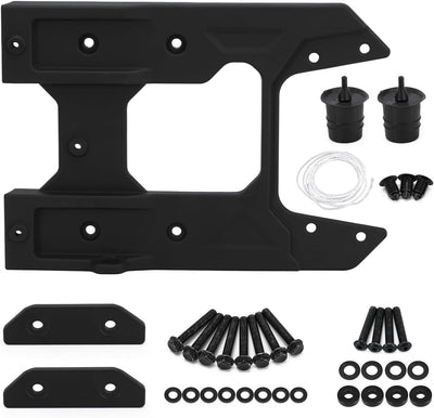 Oversized Spare Tire Tailgate Reinforcement Kit for 18-26 Jeep Wrangler JL 82215356AB 82215356AC