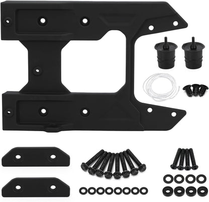 Oversized Spare Tire Tailgate Reinforcement Kit for 18-26 Jeep Wrangler JL 82215356AB 82215356AC
